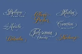 Khatija Calligraphy font