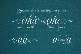 Khatija Calligraphy font