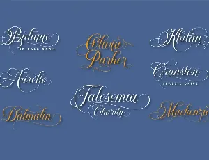 Khatija Calligraphy font