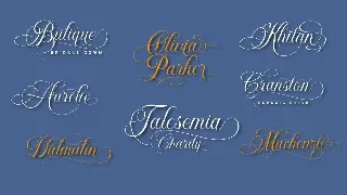 Khatija Calligraphy font