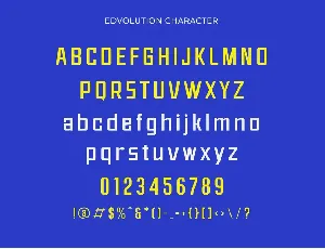 Edvolution - Modern Sans Serif font