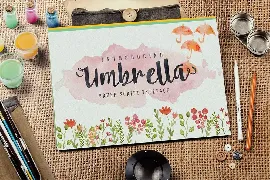 Umbrella Script font