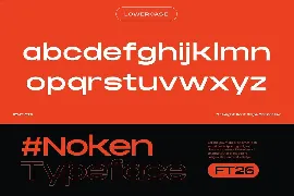 Noken Extended - Versatile Sans Serif font