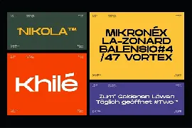 Noken Extended - Versatile Sans Serif font