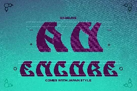 Encore - Display Typeface font