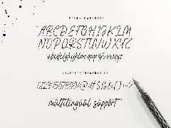 Pushbacks  Script Font