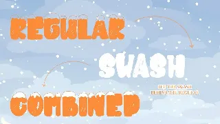 Snowky Brush font