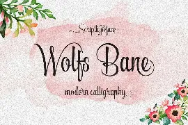 Wolfsbane font