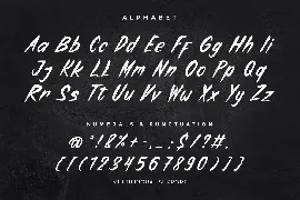 Haunter Display Font with Brush Style