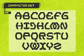 Macron - Cyber Display Typeface font