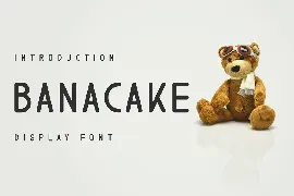 Banacake font