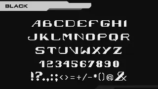 Vortex Technology Sci-fi Future Font