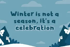 Winter Dairy - Christmas Font