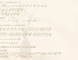 Arolse Belomonteria Duo Font Serif & Signature