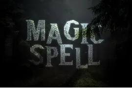 Magic Spell - Magical Grunge Display Font