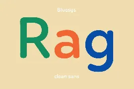 Bluesys Modern Clean Sans Font