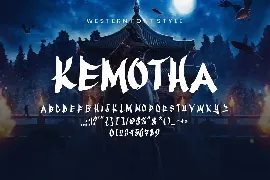 Kemotha - Western Font