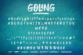 Golang font