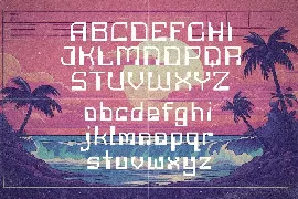 Digital Dreamer - 1980s Computer Typeface font