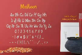 Mailtoon font