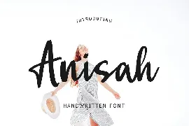 Anisah Handwritten Font