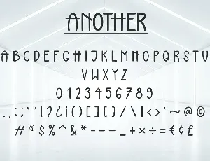 Another font