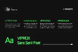 Viprox font