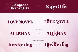 Namilla Font