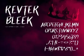 Revter Bleek Fonts