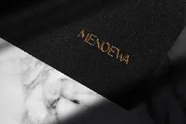 MENOEWA LUXURY SANS font