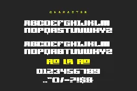 Bolad Roprang font