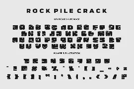 Rock Pile - Display Font