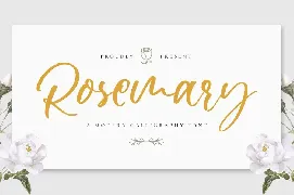 Rosemary - Wedding Font