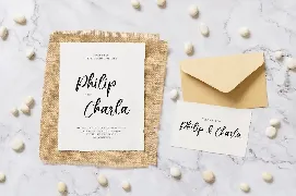 Rosemary - Wedding Font