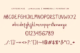 Warm Autumn font