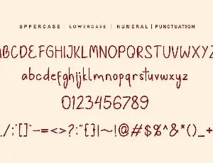 Warm Autumn font