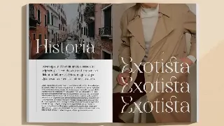 Orchidesta - Display Serif font