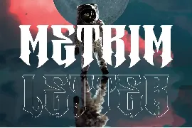 Metrim - Logo Font