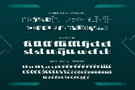 Neoxly - Tech Futuristic Typeface font