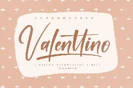 Valenttino Modern Handwritten Script font