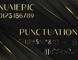 SAUDAH LUXURY SANS font