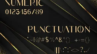 SAUDAH LUXURY SANS font