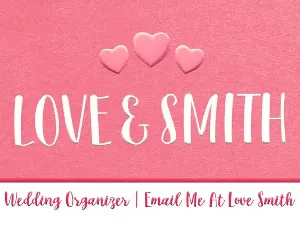 Lovesmith Font Duo