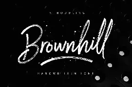 Brownhill Script font