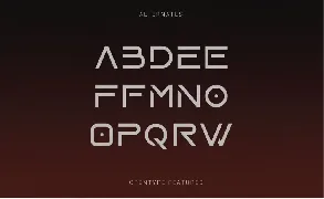 Laser font