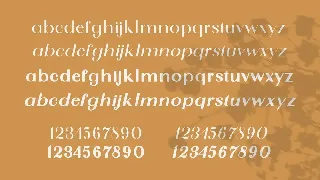 SunGold - Font Family