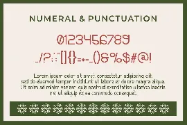 Snowy Bunny - A Modern Christmas Font