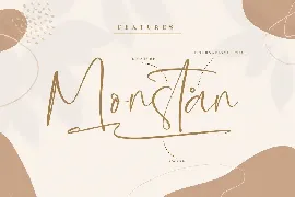 Montthana Modern Handwritten Font