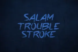 Trouble Stroke Fonts