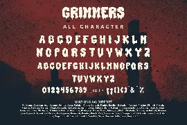 Grimmers - Horror Display Font